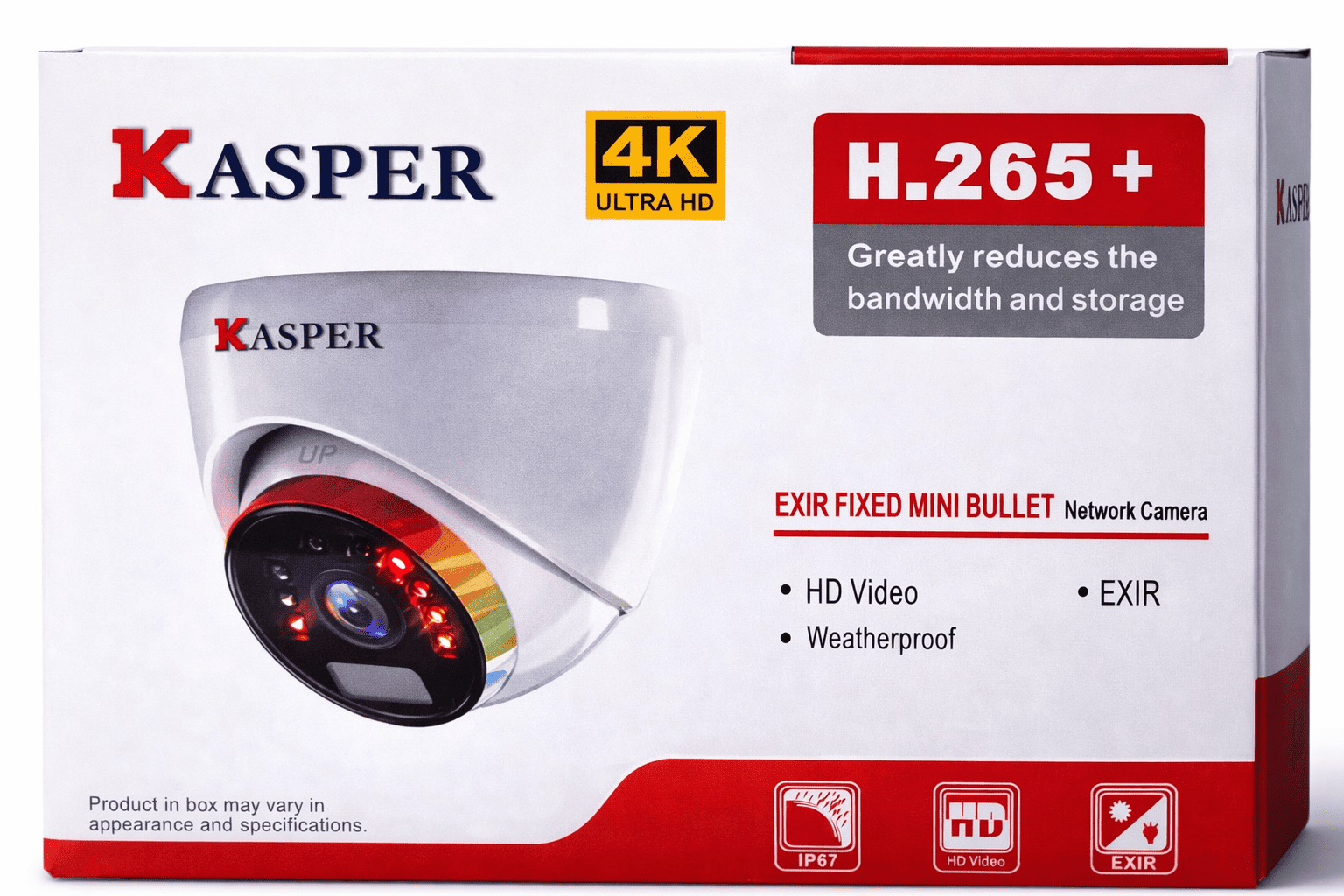 كاميرا كاسبر 4K EXIR - الواجهة