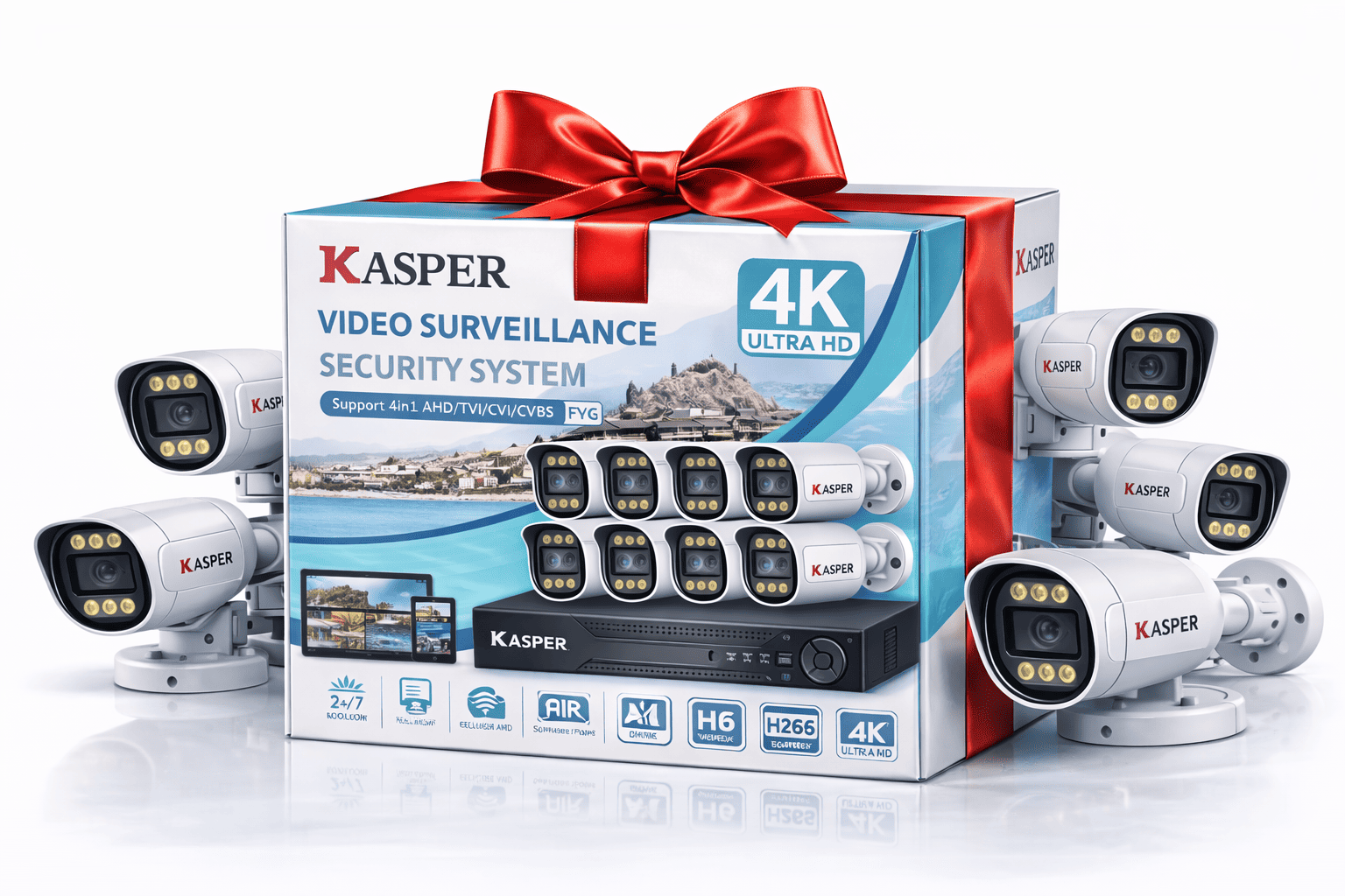 نظام مراقبة 4K - كاسبر